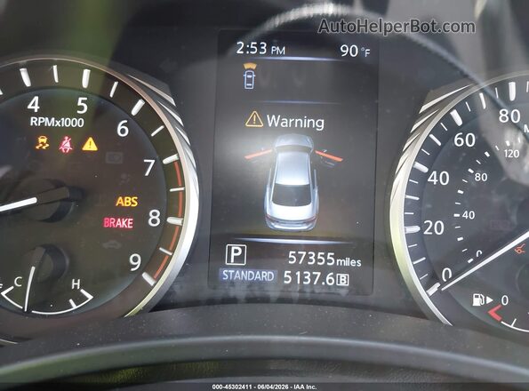 JN1EV7AP4KM518980 2019 INFINITI Q50 Серый 