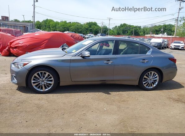 JN1EV7AP4KM518980 2019 INFINITI Q50 Серый 