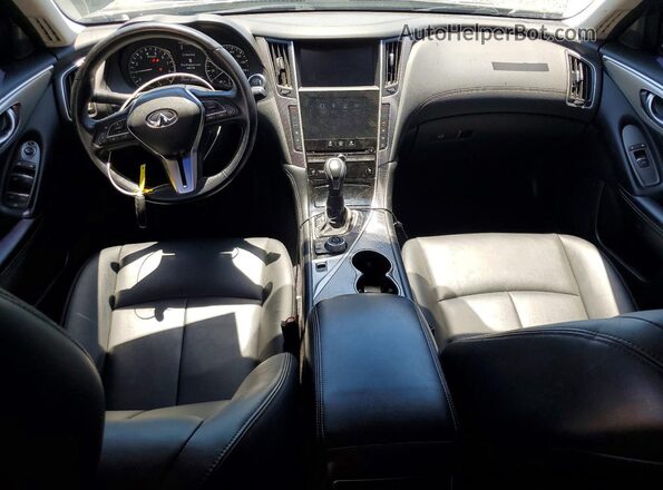 JN1EV7AP4KM543703 2019 INFINITI Q50 White 