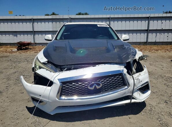 JN1EV7AP4KM543703 2019 INFINITI Q50 White 