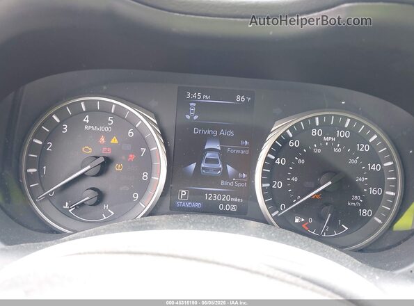 JN1EV7AP4LM207275 2020 INFINITI Q50 Black უკანა სავარძლების ხედი