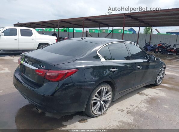 JN1EV7AP4LM207275 2020 INFINITI Q50 Black უკანა მარჯვენა