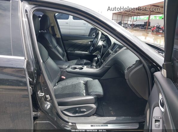 JN1EV7AP4LM207275 2020 INFINITI Q50 Black წინა სალონის ხედი