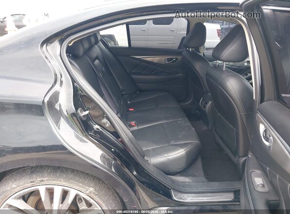 JN1EV7AP4LM207275 2020 INFINITI Q50 Black VIN კოდის სტიკერის ხედი