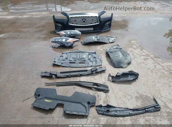 JN1EV7AP4LM207275 2020 INFINITI Q50 Black ხელსაწყოთა პანელის ხედი