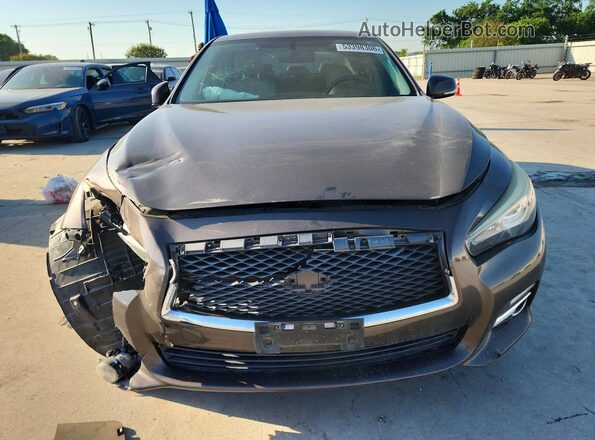 JN1EV7AP5GM305575 2016 INFINITI Q50 Tan 