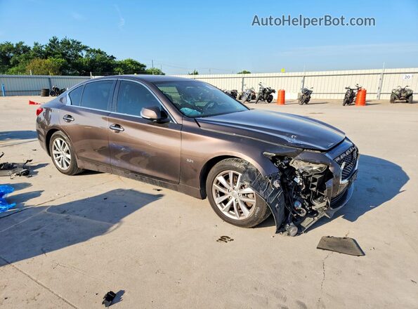 JN1EV7AP5GM305575 2016 INFINITI Q50 Tan 