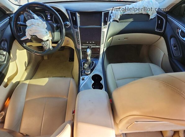 JN1EV7AP5GM305575 2016 INFINITI Q50 Tan 