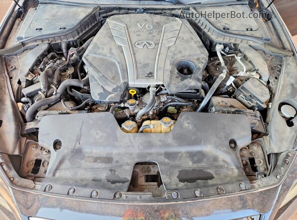 JN1EV7AP5HM740016 2017 INFINITI Q50 Черный Вид задней части салона