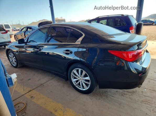 JN1EV7AP5HM740016 2017 INFINITI Q50 Черный Задняя левая четверть