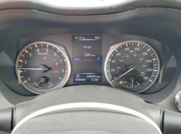JN1EV7AP5JM366271 2018 INFINITI Q50 Silver Սարքավորումների վահանակի տեսք