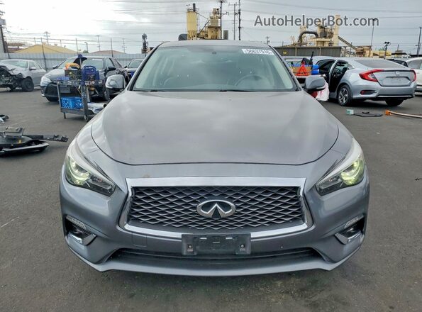 JN1EV7AP5JM366271 2018 INFINITI Q50 Silver Դիմացի տեսք