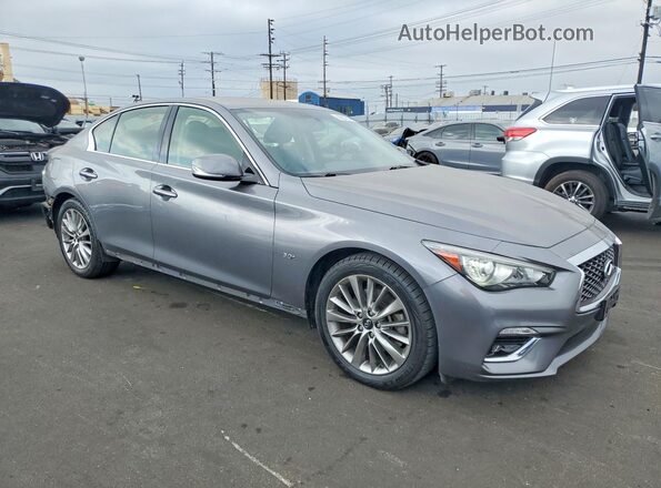 JN1EV7AP5JM366271 2018 INFINITI Q50 Silver Առջևի աջ