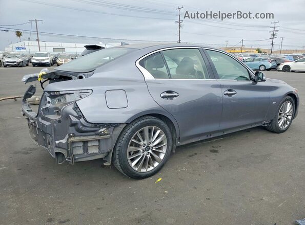 JN1EV7AP5JM366271 2018 INFINITI Q50 Silver Հետևի աջ