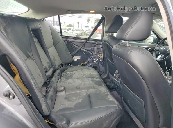 JN1EV7AP5JM366271 2018 INFINITI Q50 Silver Հետևի նստատեղերի տեսք
