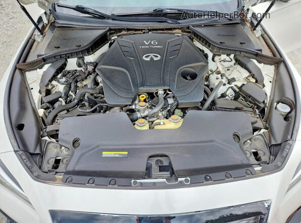 JN1EV7AP5KM541152 2019 INFINITI Q50 White Vista interior trasera
