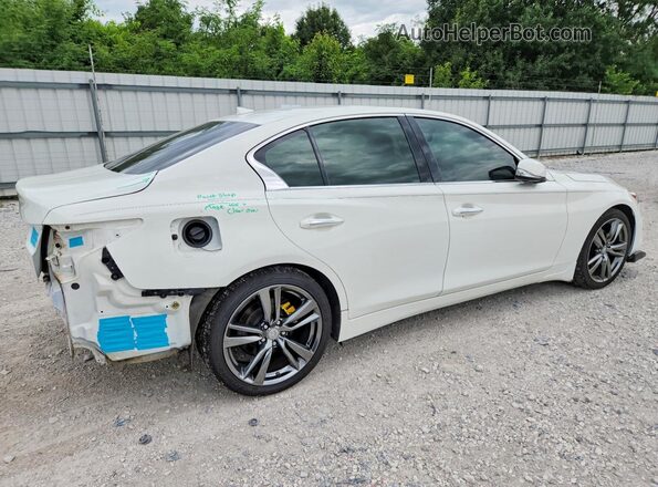 JN1EV7AP5KM541152 2019 INFINITI Q50 White Trasero derecho