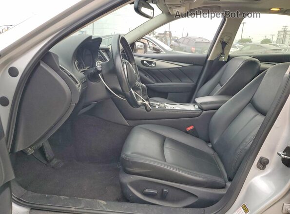 JN1EV7AP5KM542057 2019 INFINITI Q50 Silver Vista interior delantera