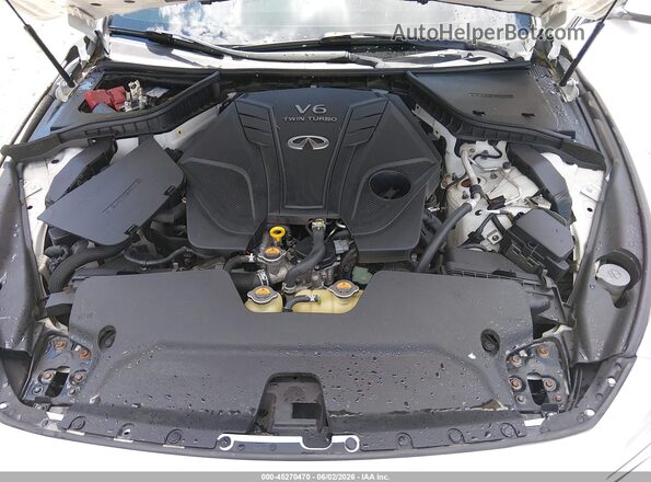 JN1EV7AP5LM200299 2020 INFINITI Q50 White Rear view