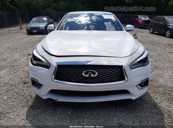 JN1EV7AP5LM200299 2020 INFINITI Q50 White Rear interior view