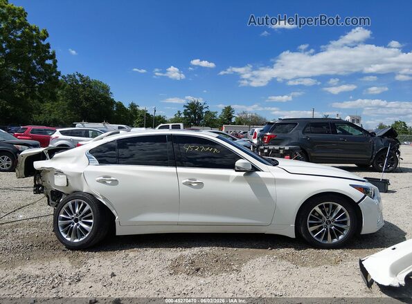 JN1EV7AP5LM200299 2020 INFINITI Q50 White 360 interior view