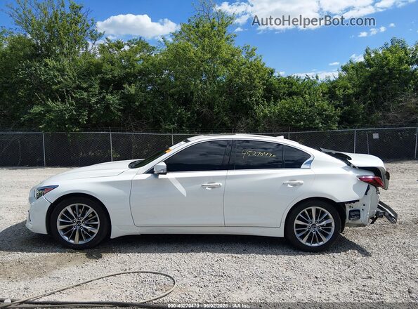 JN1EV7AP5LM200299 2020 INFINITI Q50 White 
