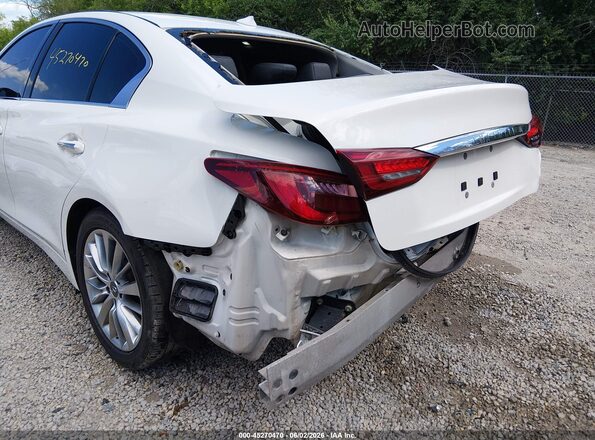 JN1EV7AP5LM200299 2020 INFINITI Q50 White 