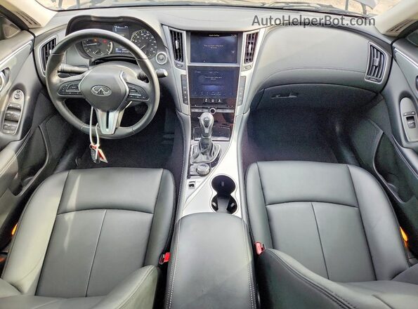 JN1EV7AP5LM201243 2020 INFINITI Q50 Черный Вид панели приборов