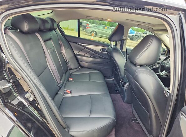 JN1EV7AP5LM201243 2020 INFINITI Q50 Черный Вид задних сидений