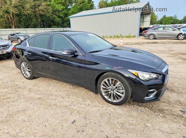 JN1EV7AP5LM201243 2020 INFINITI Q50 Черный Передняя правая четверть