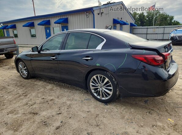 JN1EV7AP5LM201243 2020 INFINITI Q50 Черный Задняя левая четверть