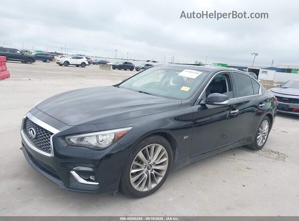 JN1EV7AP5LM208001 2020 INFINITI Q50 Black Front left