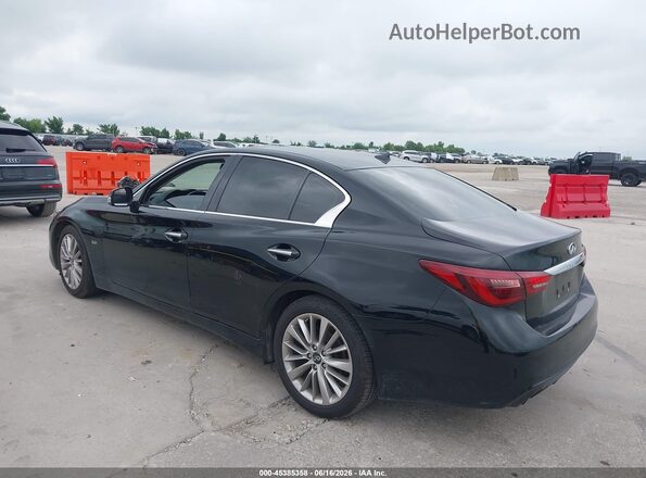 JN1EV7AP5LM208001 2020 INFINITI Q50 Black Rear left