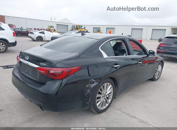 JN1EV7AP5LM208001 2020 INFINITI Q50 Black Rear right