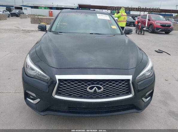JN1EV7AP5LM208001 2020 INFINITI Q50 Black Rear interior view