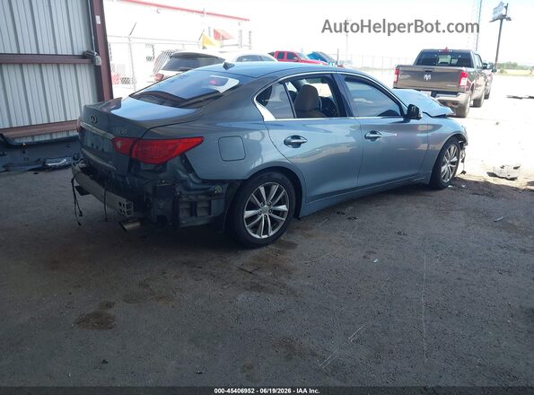 JN1EV7AP6HM735522 2017 INFINITI Q50 Silver Rear right