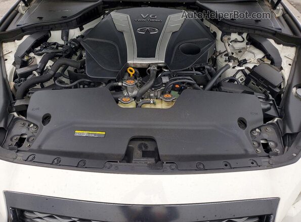 JN1EV7AP6JM357403 2018 INFINITI Q50 White Widok wnętrza z tyłu