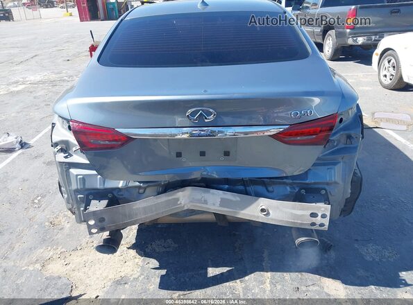 JN1EV7AP6JM361046 2018 INFINITI Q50 Синий Вид спереди