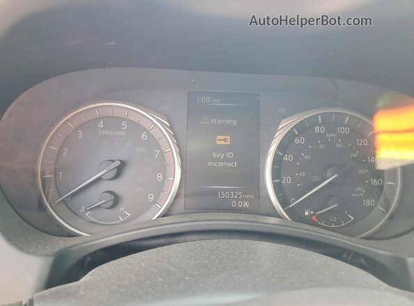 JN1EV7AP6KM514865 2019 INFINITI Q50 Черный Вид щитка приборов