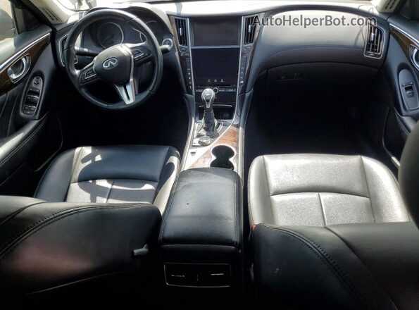 JN1EV7AP6KM514865 2019 INFINITI Q50 Черный Вид панели приборов