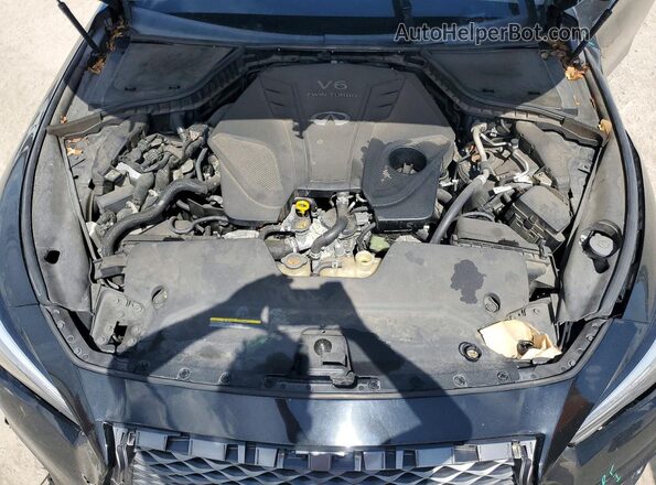 JN1EV7AP6KM514865 2019 INFINITI Q50 Черный Вид задней части салона