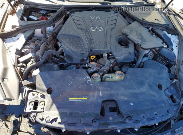 JN1EV7AP6KM543279 2019 INFINITI Q50 White უკანა სალონის ხედი