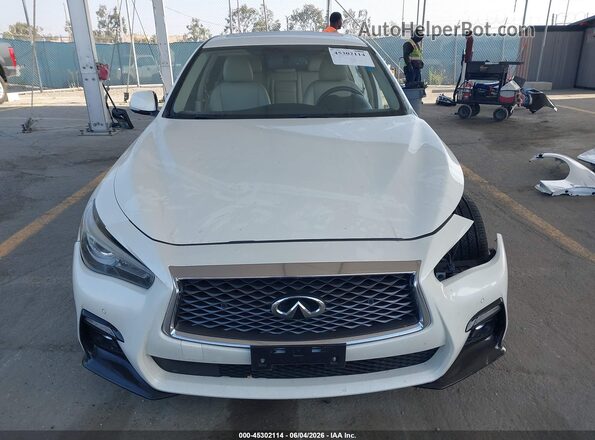 JN1EV7AP6LM204085 2020 INFINITI Q50 White 