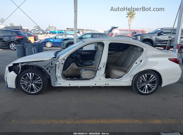 JN1EV7AP6LM204085 2020 INFINITI Q50 White 