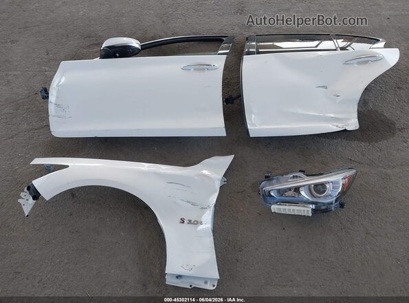 JN1EV7AP6LM204085 2020 INFINITI Q50 White 