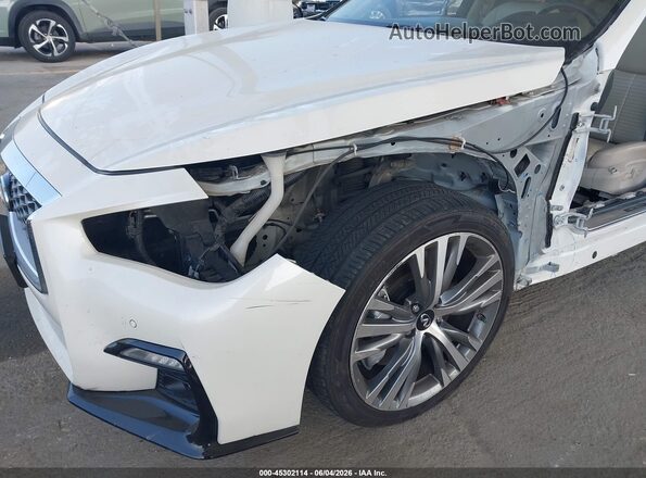 JN1EV7AP6LM204085 2020 INFINITI Q50 White 