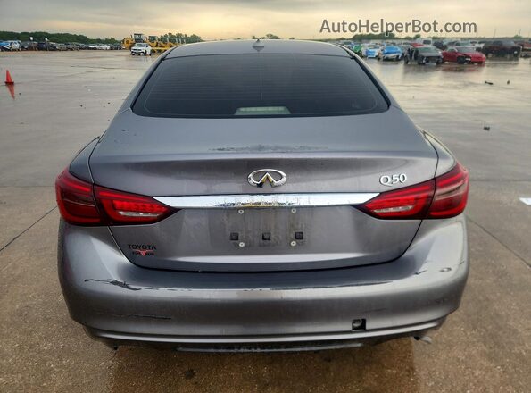 JN1EV7AP6LM205477 2020 INFINITI Q50 Gray Widok z tyłu