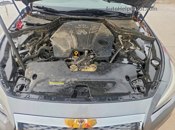 JN1EV7AP6LM205477 2020 INFINITI Q50 Gray Widok wnętrza z tyłu