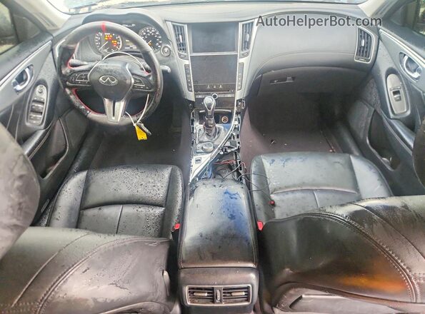 JN1EV7AP6LM205477 2020 INFINITI Q50 Gray Widok deski rozdzielczej