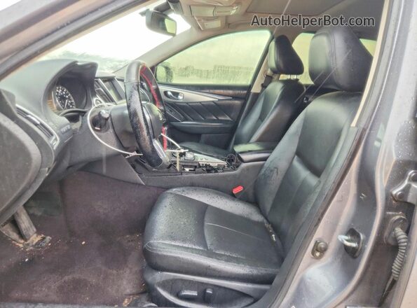 JN1EV7AP6LM205477 2020 INFINITI Q50 Gray Widok wnętrza z przodu